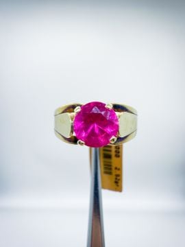 Pink Safir Yüzük
